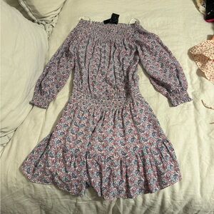 Floral Off-Shoulder Dress